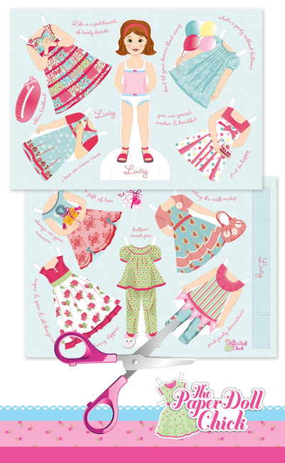 Large Paper Dolls - The Paper Doll Chick