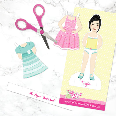 Small Paper Doll - The Paper Doll Chick