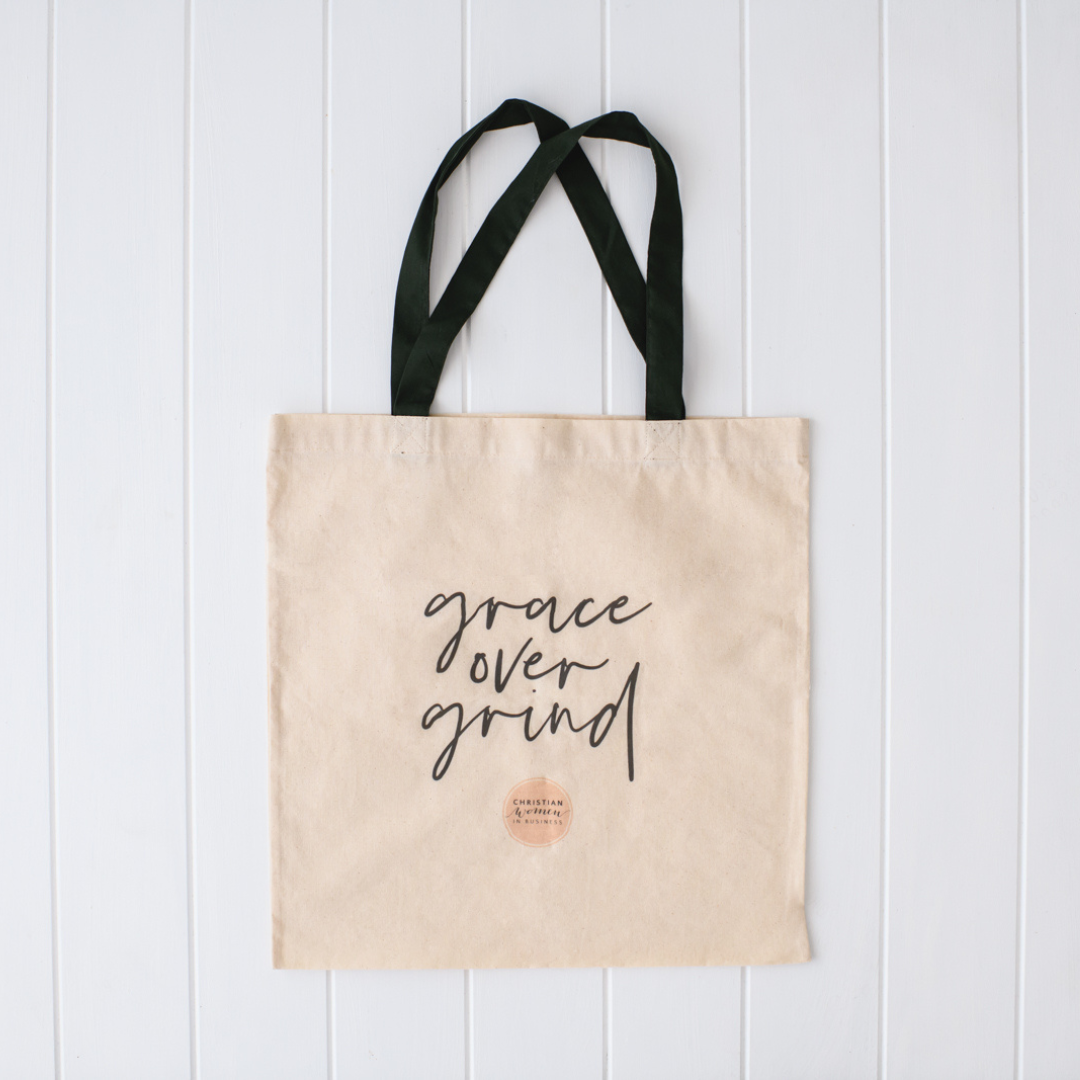 Grace Over Grind | Tote Bag